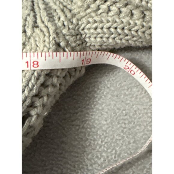 Vtg Aeropostale Women’s L Tan Cardigan 3/4 Sleeve Cottagecore Spring Netural - Picture 4 of 5